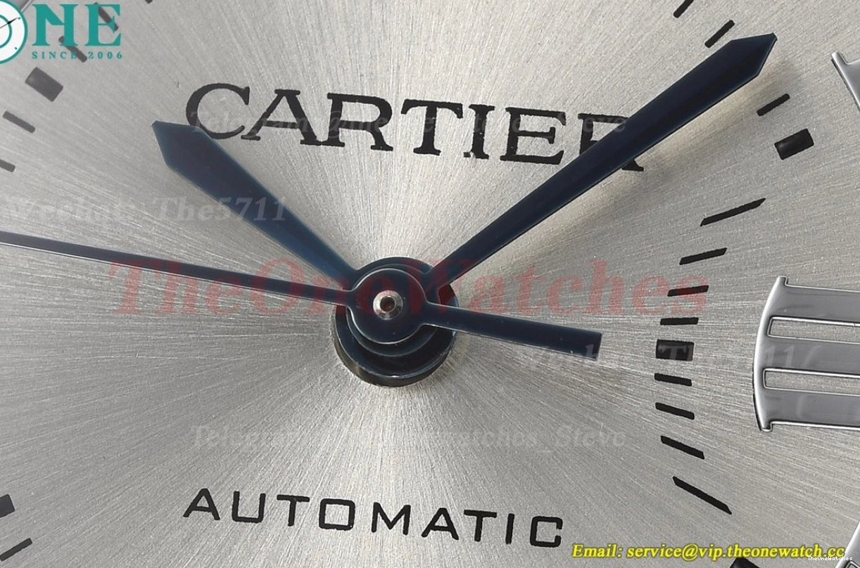 33mm NH05 Cartier Rmn De SS GDF SS Ballon Bleu Silver 0326